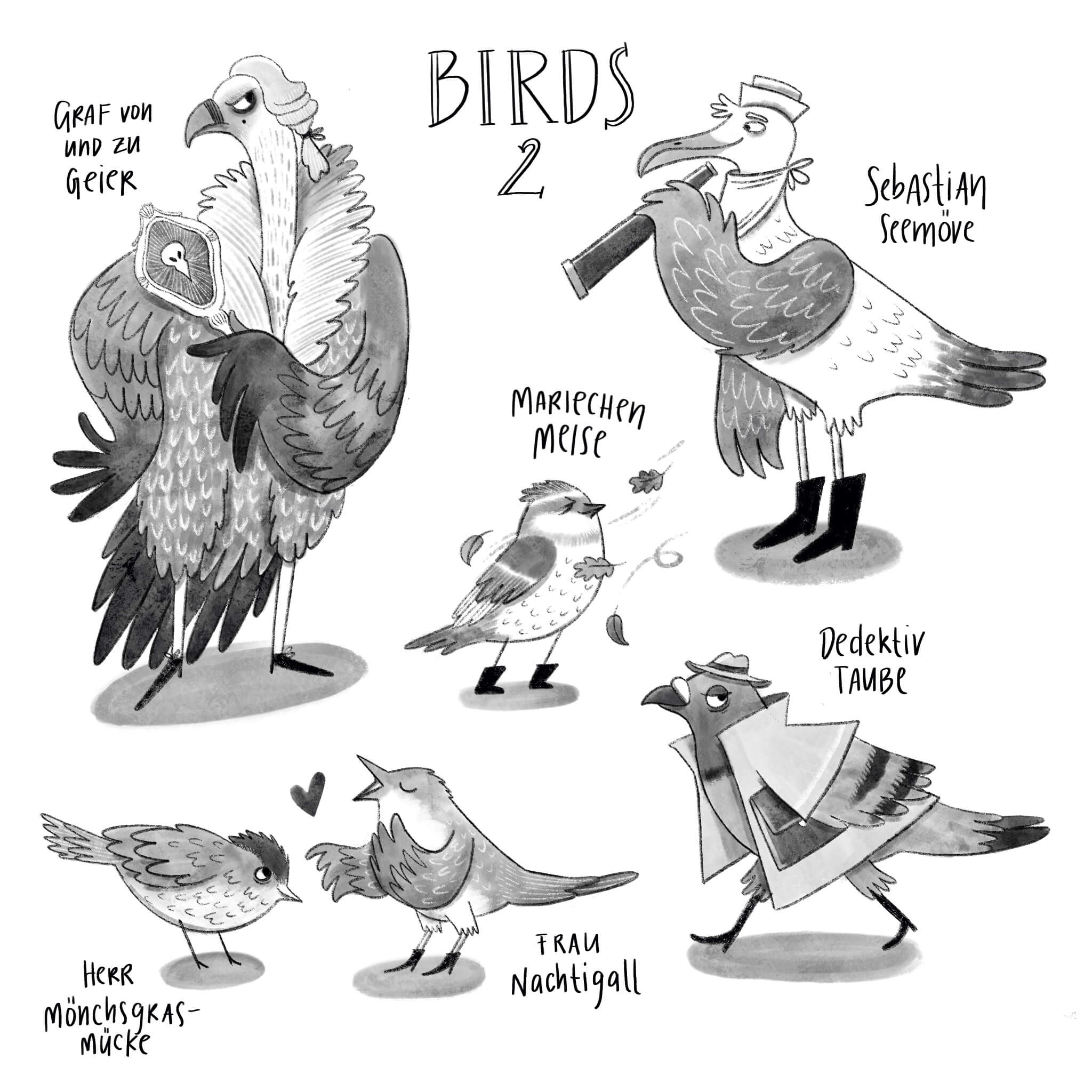 just a bunch of birds